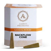 Load image into Gallery viewer, Aakriti Gallery Backflow Natural Incense Waterfall Cones Unique Shape for Backflow Incense for Prayer, Meditation, Relaxation Burner Holder Step Pyramid (25 pcs)