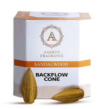 Load image into Gallery viewer, Aakriti Gallery Backflow Natural Incense Waterfall Cones Unique Shape for Backflow Incense for Prayer, Meditation, Relaxation Burner Holder Bullet (25 pcs)