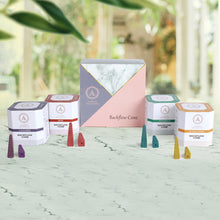 Load image into Gallery viewer, Aakriti Backflow Step Pyramid Shaped Vegan Friendly Incense Cones for Meditation, Aromatherapy & Yoga -100 Pcs