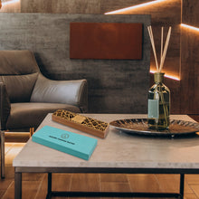 Load image into Gallery viewer, Aakriti Premium Wooden Handmade Incense Holder Incense Burner Aromatherapy Ornament Home Decor Meditation Yoga (Zig Zag)