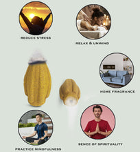 Load image into Gallery viewer, Aakriti Gallery Backflow Natural Incense Waterfall Cones Unique Shape for Backflow Incense for Prayer, Meditation, Relaxation Burner Holder Bullet (25 pcs)