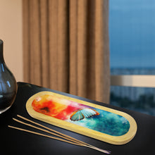 Load image into Gallery viewer, AAKRITI Wooden Incense Holder Wood | Exclusive 2-in-1 Multitasking Design | Natural & 100% Eco-Friendly | Perfect for Housewarming, Christmas, Birthday, (Freedom)