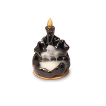 Load image into Gallery viewer, AAKRITI Incense Burner |  100% Eco-Friendly | Home Décor | Feng Shui Based | Traditional Dhoop Burner | Waterfall, Teapot, Lotus, Earthen, Chakra Incense Burner | Perfect For Housewarming, Christmas, Birthday, Anniversary Gift