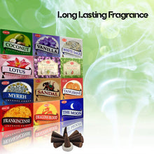 Load image into Gallery viewer, Hem  Incense Cones  Assorted Boxes 120 Cones (Set of 12)