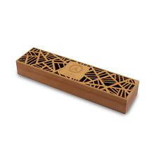 Load image into Gallery viewer, Aakriti Premium Wooden Handmade Incense Holder Incense Burner Aromatherapy Ornament Home Decor Meditation Yoga (Zig Zag)