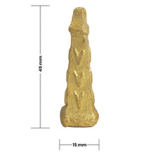 Load image into Gallery viewer, Aakriti Backflow Gold Square Pyramid Shaped Vegan Friendly Incense Cones for Meditation, Aromatherapy & Yoga -100 Pcs