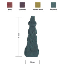 Load image into Gallery viewer, Aakriti Backflow Square Pyramid Shaped Vegan Friendly Incense Cones for Meditation, Aromatherapy & Yoga -100 Pcs