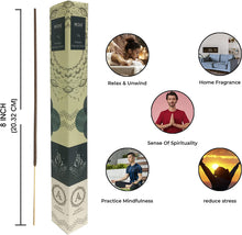 Load image into Gallery viewer, AAKRITI Incense Natural hand rolled Masala Incense Sticks ,100% Pure Organic Natural pack of six (Satva)