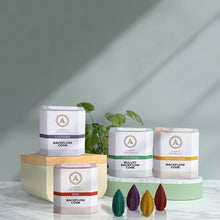 Load image into Gallery viewer, Aakriti Backflow Bullet Shaped Vegan Friendly Incense Cones for Meditation, Aromatherapy & Yoga -100 pcs