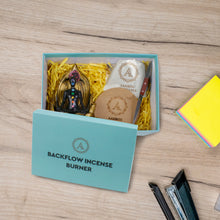 Load image into Gallery viewer, AAKRITI Incense Burner |  100% Eco-Friendly | Home Décor | Feng Shui Based | Traditional Dhoop Burner | Waterfall, Teapot, Lotus, Earthen, Chakra Incense Burner | Perfect For Housewarming, Christmas, Birthday, Anniversary Gift