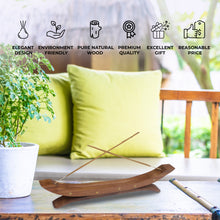 Load image into Gallery viewer, Aakriti Premium Wooden Handmade Incense Holder Incense Burner Aromatherapy Ornament Home Decor Meditation Yoga (Gondala)