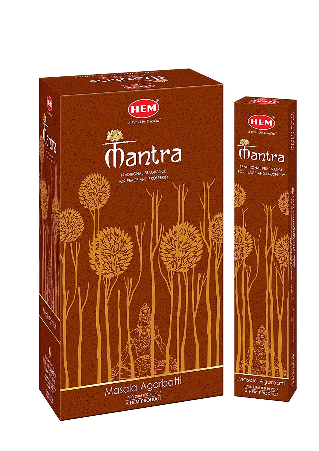 Hem  exclusive fragrance Mantra Masala Incense Sticks (Set of 12 Packets)
