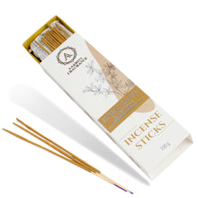 Load image into Gallery viewer, AAKRITI INCENSE Natural Frankincense &amp; Myrrh Masala Incense Sticks | [100 Grams] | Low Smoke | Long Burn | Premium Handrolled Charcoal Free Non-Toxic Agarbatti | For – Meditation. Yoga. Worshipping. Aromatherapy.
