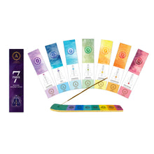 Load image into Gallery viewer, Seven Chakras - 35 Gram Box, 7 Difference Incense
