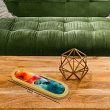 Load image into Gallery viewer, AAKRITI Wooden Incense Holder Wood | Exclusive 2-in-1 Multitasking Design | Natural &amp; 100% Eco-Friendly | Perfect for Housewarming, Christmas, Birthday, (Freedom)
