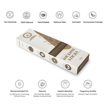 Load image into Gallery viewer, AAKRITI INCENSE Natural White Sage Masala Incense Sticks | [100 Grams] | Low Smoke | Long Burn | Premium Handrolled Charcoal Free Non-Toxic Agarbatti | For – Relaxation. Yoga. Prayer. Aromatherapy
