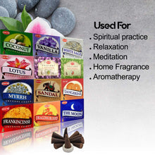 Load image into Gallery viewer, Hem  Incense Cones  Assorted Boxes 120 Cones (Set of 12)
