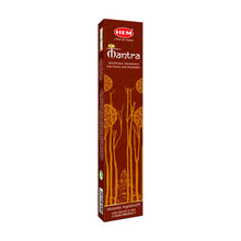 Load image into Gallery viewer, Hem  exclusive fragrance Mantra Masala Incense Sticks (Set of 12 Packets)
