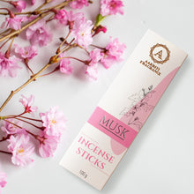 Load image into Gallery viewer, AAKRITI INCENSE Natural Oud Masala Incense Sticks | [100 Grams] | Low Smoke | Long Burn | Premium Handrolled Charcoal Free Non-Toxic Agarbatti | For – Meditation. Relaxation. Positivity. Aromatherapy.
