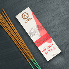 Load image into Gallery viewer, AAKRITI INCENSE Natural Dragon Blood Masala Incense Sticks | [100 Grams] | Low Smoke | Long Burn | Premium Handrolled Charcoal Free Non-Toxic Agarbatti | For – Meditation. Relaxation. Worshipping. Aromatherapy.

