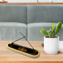 Load image into Gallery viewer, AAKRITI Wooden Incense Holder Wood | Exclusive 2-in-1 Multitasking Design | Natural &amp; 100% Eco-Friendly | Perfect for Housewarming, Christmas, Birthday, (Galaxy)

