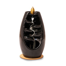 Load image into Gallery viewer, AAKRITI Incense Burner |  100% Eco-Friendly | Home Décor | Feng Shui Based | Traditional Dhoop Burner | Waterfall, Teapot, Lotus, Earthen, Chakra Incense Burner | Perfect For Housewarming, Christmas, Birthday, Anniversary Gift
