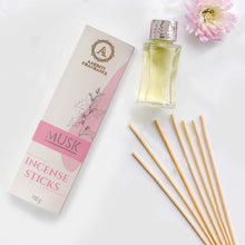 Load image into Gallery viewer, AAKRITI INCENSE Natural Oud Masala Incense Sticks | [100 Grams] | Low Smoke | Long Burn | Premium Handrolled Charcoal Free Non-Toxic Agarbatti | For – Meditation. Relaxation. Positivity. Aromatherapy.

