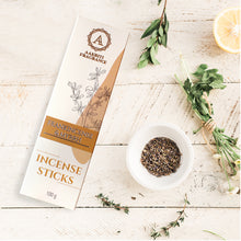 Load image into Gallery viewer, AAKRITI INCENSE Natural Frankincense &amp; Myrrh Masala Incense Sticks | [100 Grams] | Low Smoke | Long Burn | Premium Handrolled Charcoal Free Non-Toxic Agarbatti | For – Meditation. Yoga. Worshipping. Aromatherapy.
