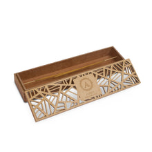 Load image into Gallery viewer, Aakriti Premium Wooden Handmade Incense Holder Incense Burner Aromatherapy Ornament Home Decor Meditation Yoga (Zig Zag)
